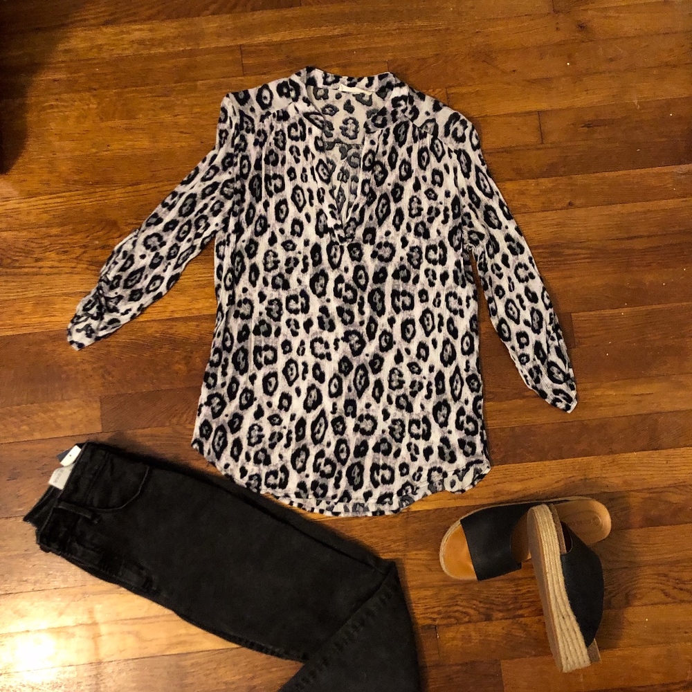 Animal Print Tunic